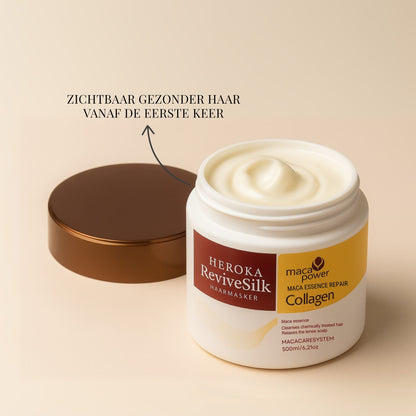ReviveSilk Haarmasker 500 ml voor droog & beschadigd haar