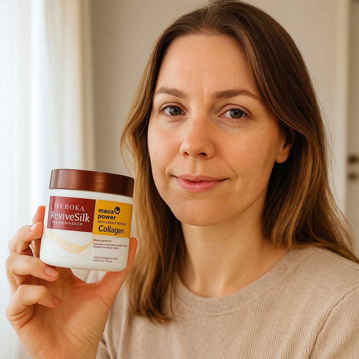 ReviveSilk Haarmasker 500 ml voor droog & beschadigd haar