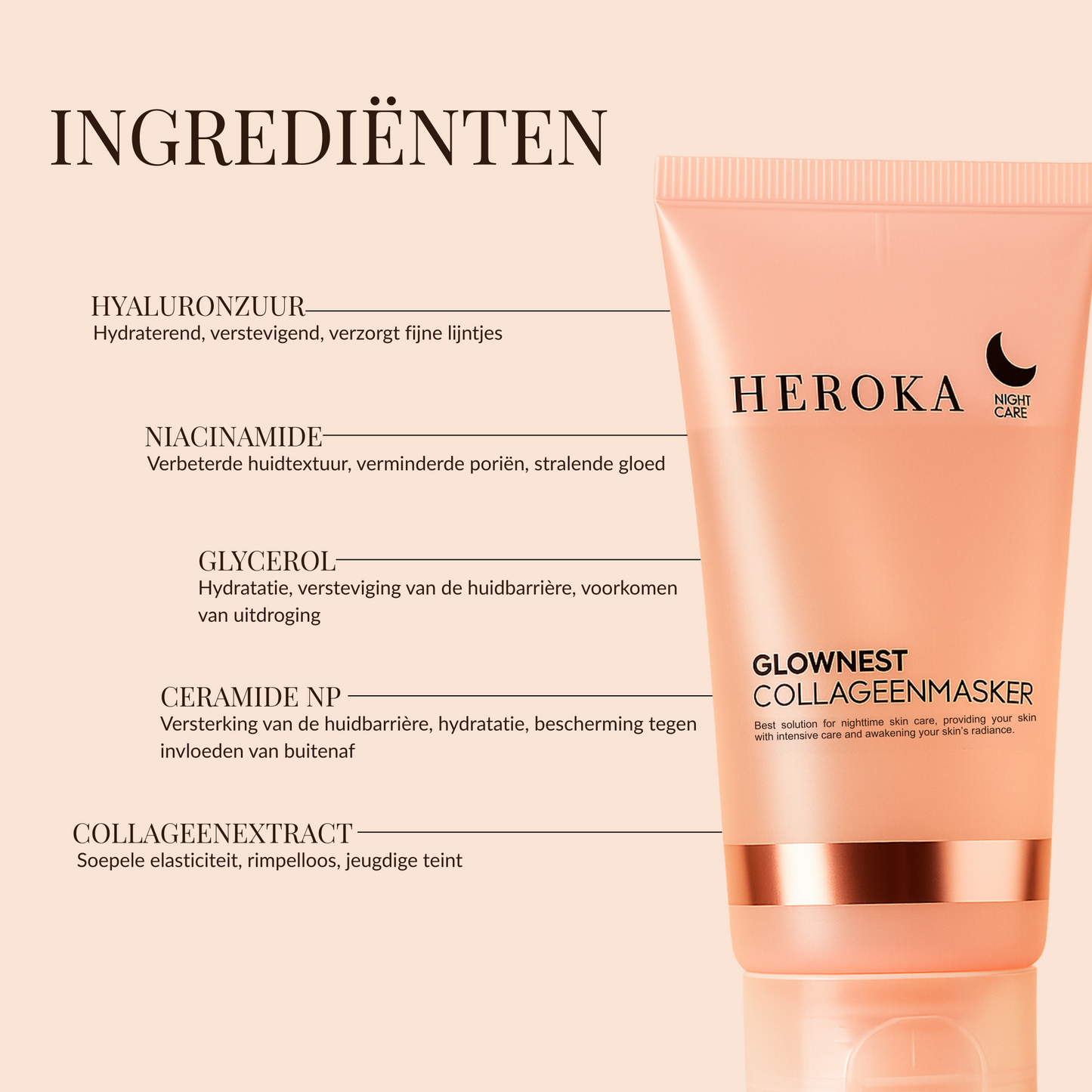 GlowNest Collageenmasker