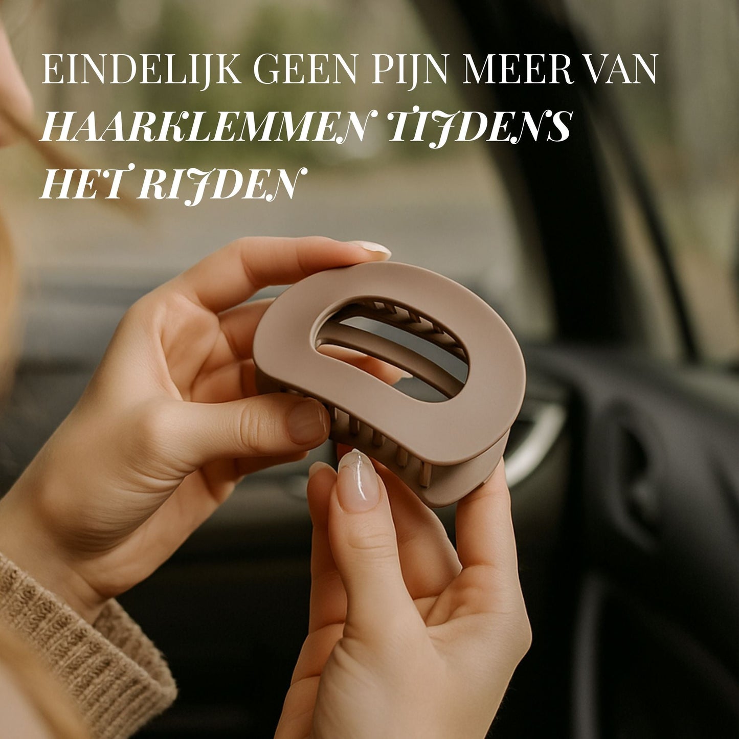 COMFORVA | HAARCLIPS ZONDER DRUKPUNTEN