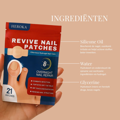 ReviveNail Pleisters | Tegen Kalk- En Schimmelnagels